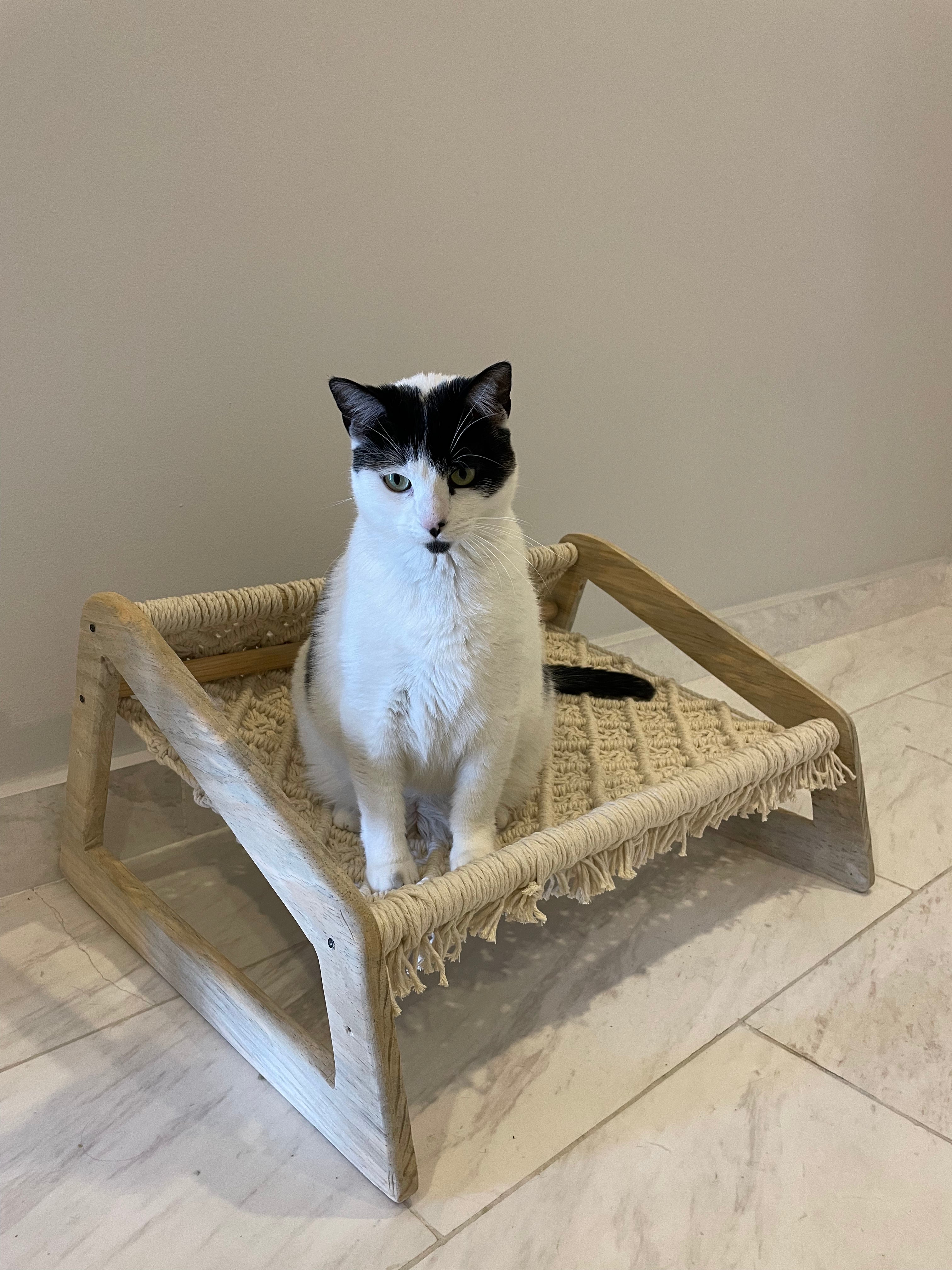 Luxurious Cat Hammock | Handmade Ergonomic Pet Bed