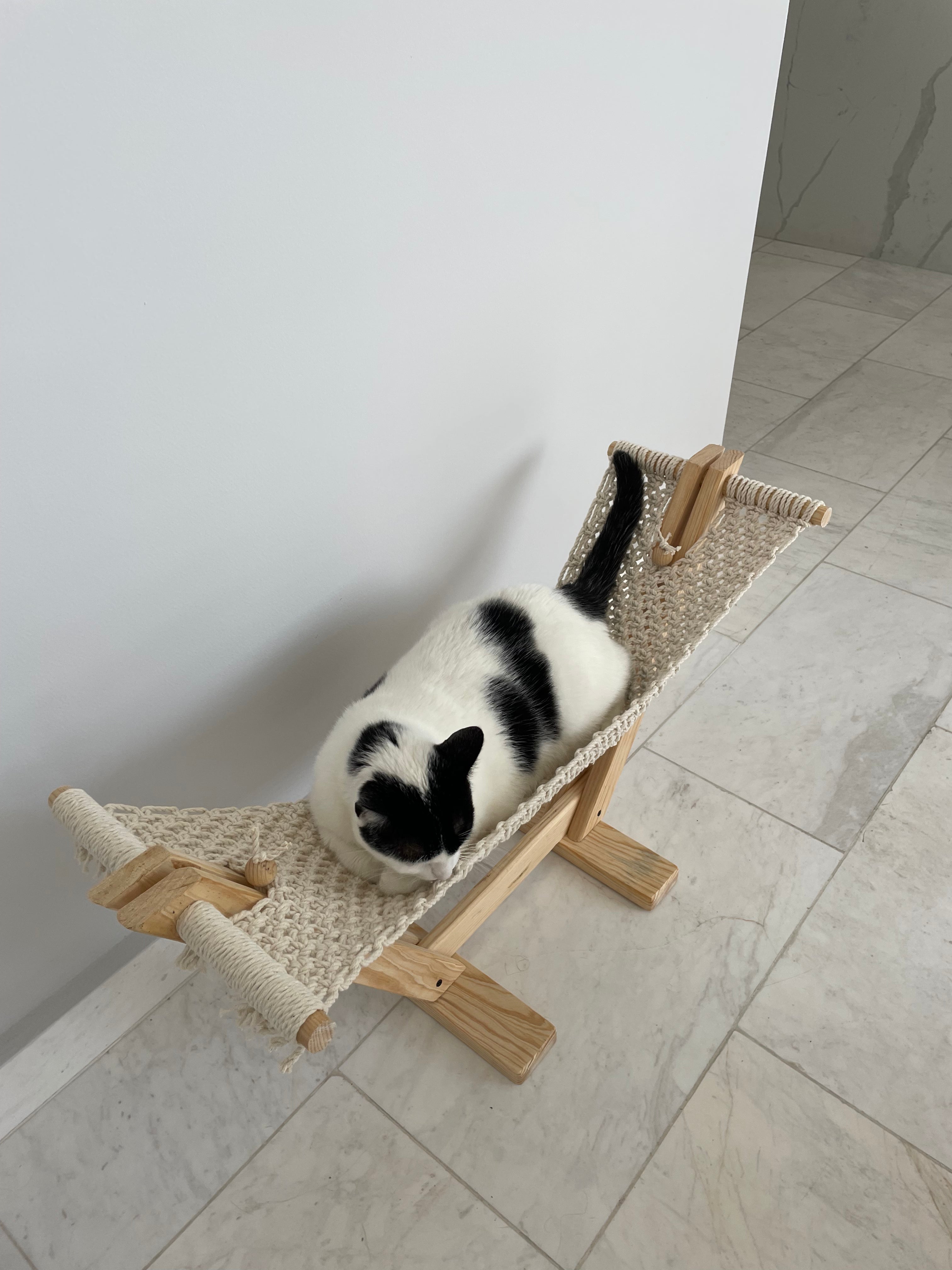 Luxurious Cat Hammock | Handmade Ergonomic Pet Bed